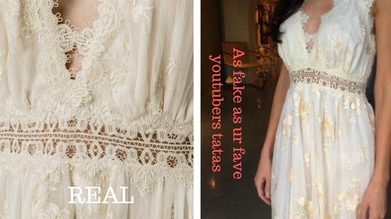 Renting Designer Dresses: Is this Zimmermann FAKE?